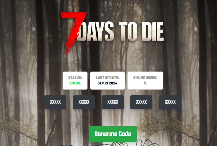 7 Days to Die Key CD Generator Online