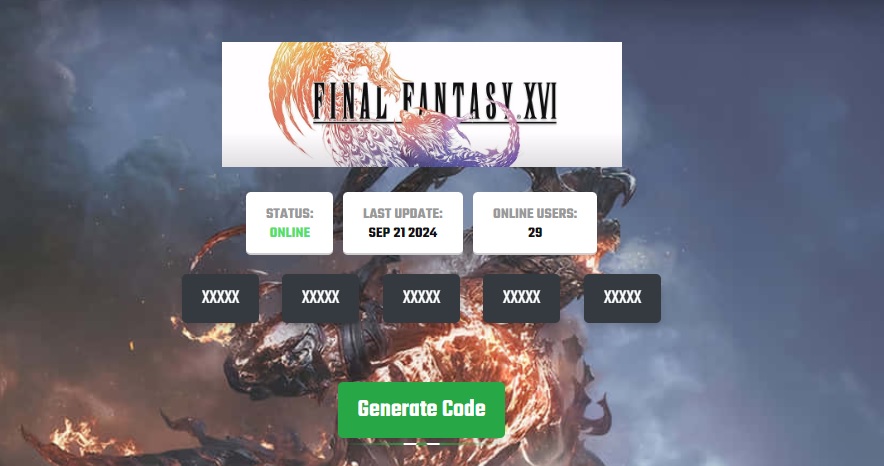 Final Fantasy 16 Key CD Generator Online