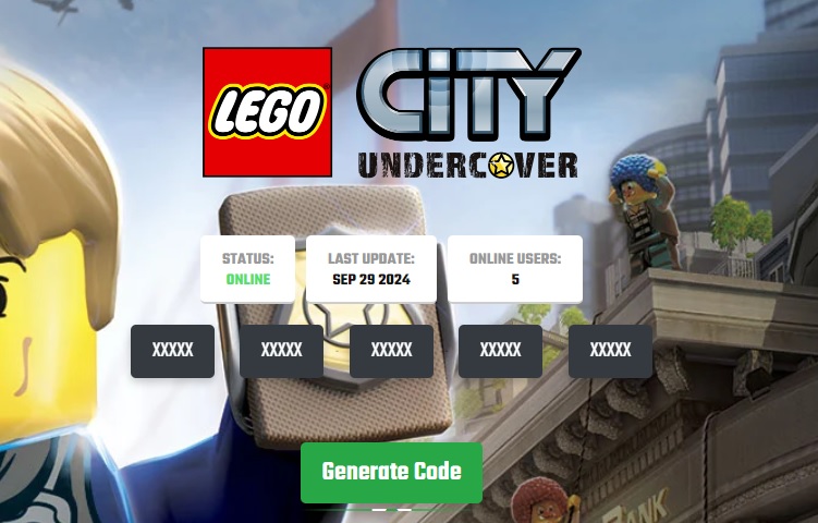 LEGO City Undercover Key CD Generator Online