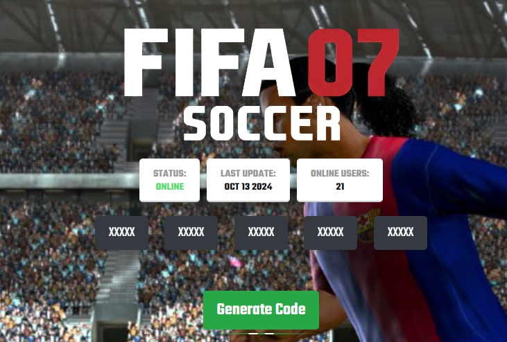 FIFA 07 Key CD Generator Online