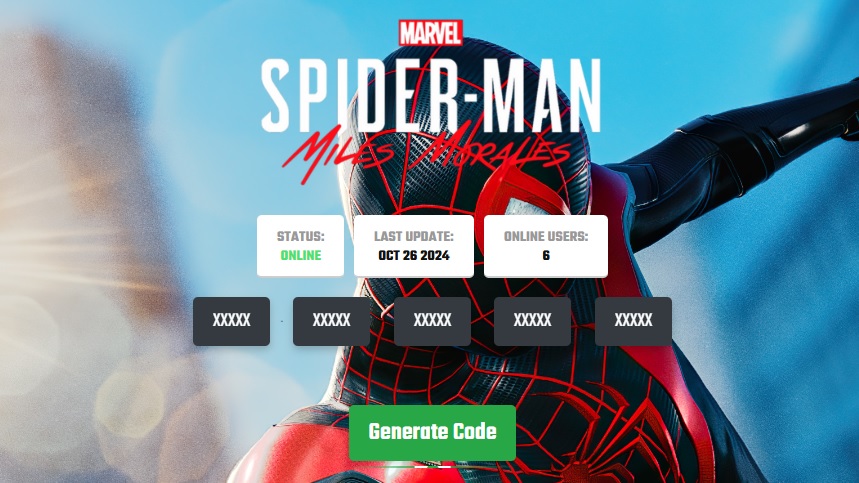 Marvels Spider-Man Miles Morales Key CD Generator Online