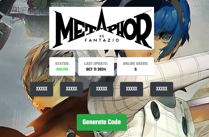 Metaphor ReFantazio Key CD Generator Online