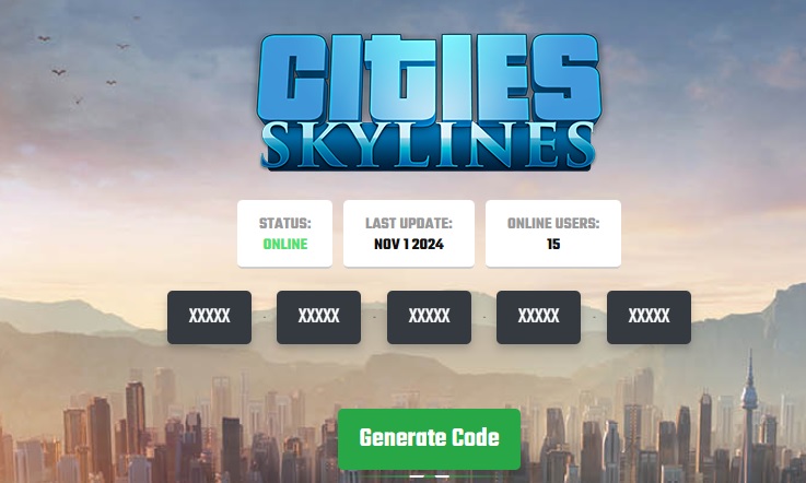 Cities Skylines Key CD Generator Online